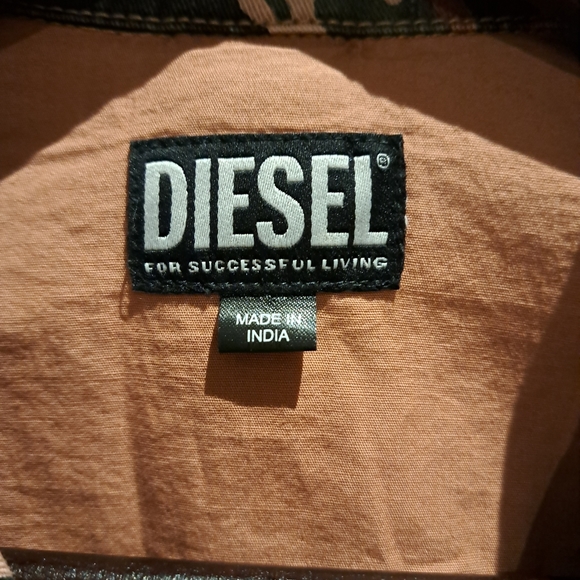 Diesel cropped short sleeve camo jacket - Picture 5 of 12